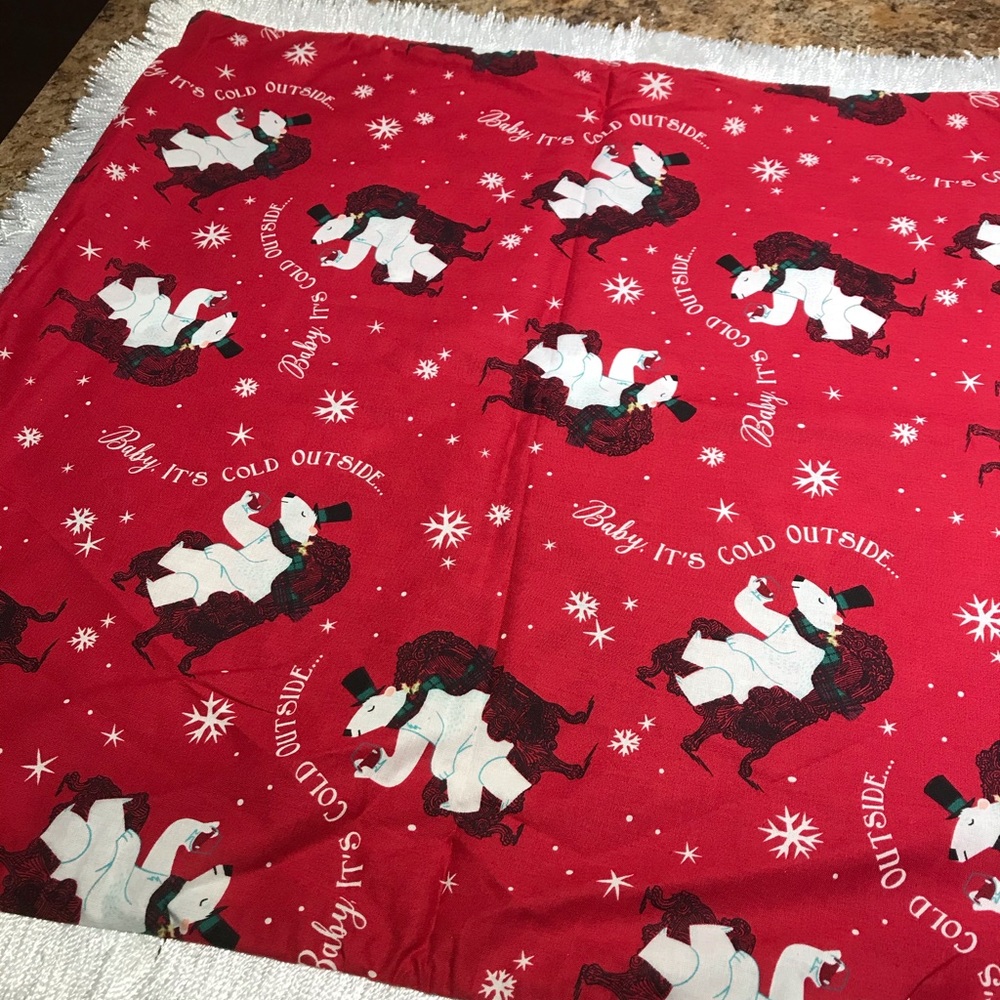 BRAND NEW!  Christmas Pillow Cover